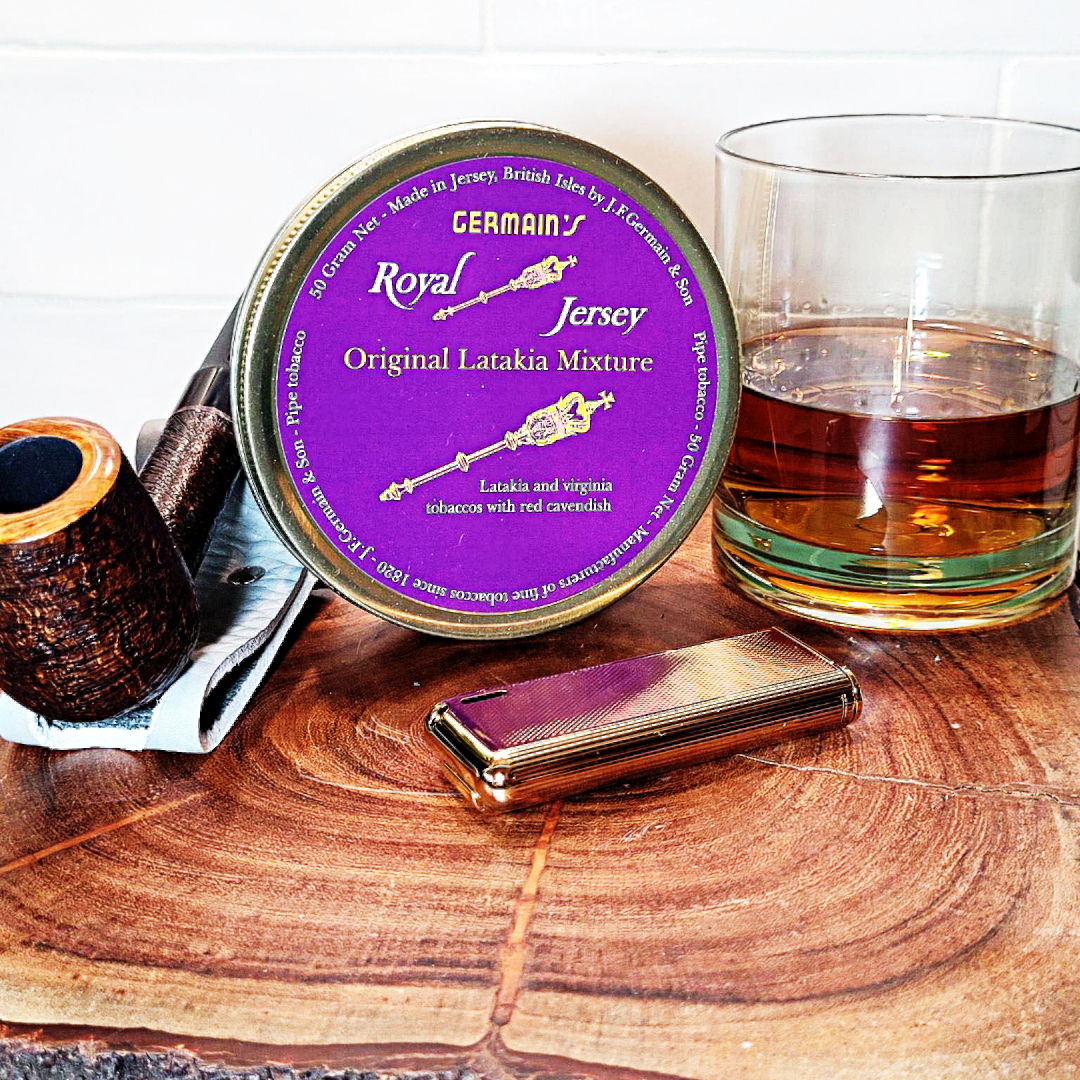 Germain s Royal Jersey Latakia 2oz Tin KBV germain-s-royal-jersey-latakia-2oz-tin-kbv