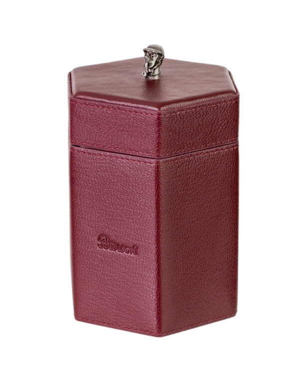 Sherlock Holmes Tobacco Jar - Oxblood
